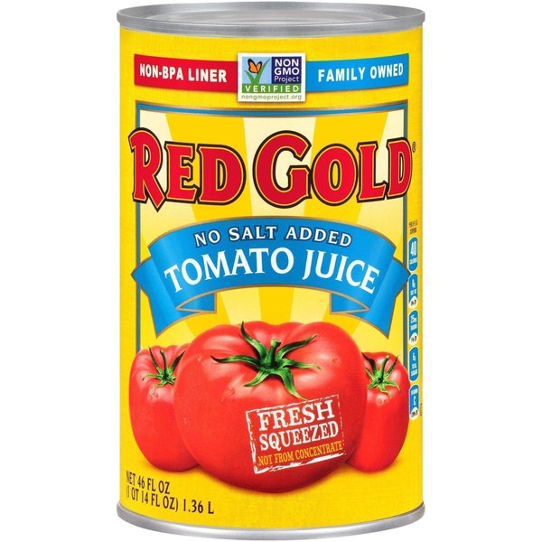 Red Gold Red Gold Tomato Juice No Salt Added 46oz REDVB4F